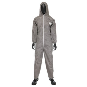 Coverall with Elastic ankle & wrist - Front View