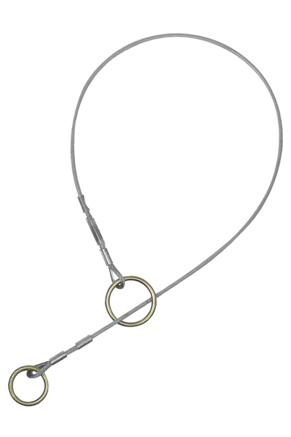 Cable Pass-through Sling Anchor with Vinyl Coated Galvanized Steel Cable